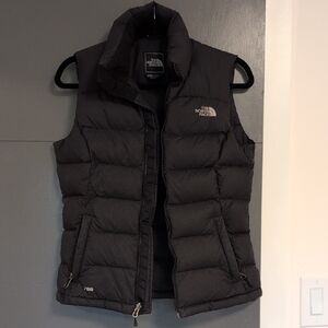 The North Face Women's Dark Gray Puffer Vest